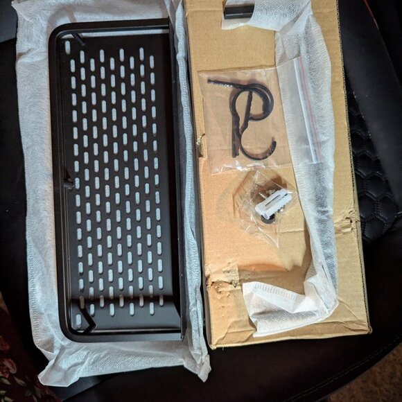 ⭐ Bathroom Double Towel Bar w/ 4 hooks NWOT - Picture 5 of 5